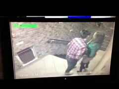 Скрытая камера поймала секс молодой русской пары в коридоре